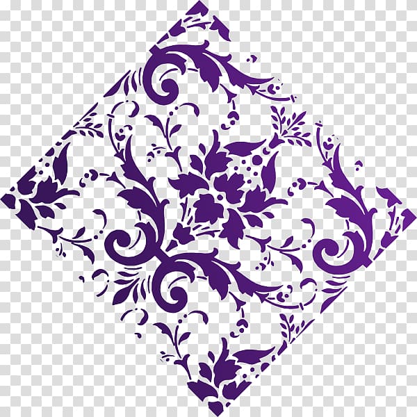 Damask Purple , damask transparent background PNG clipart