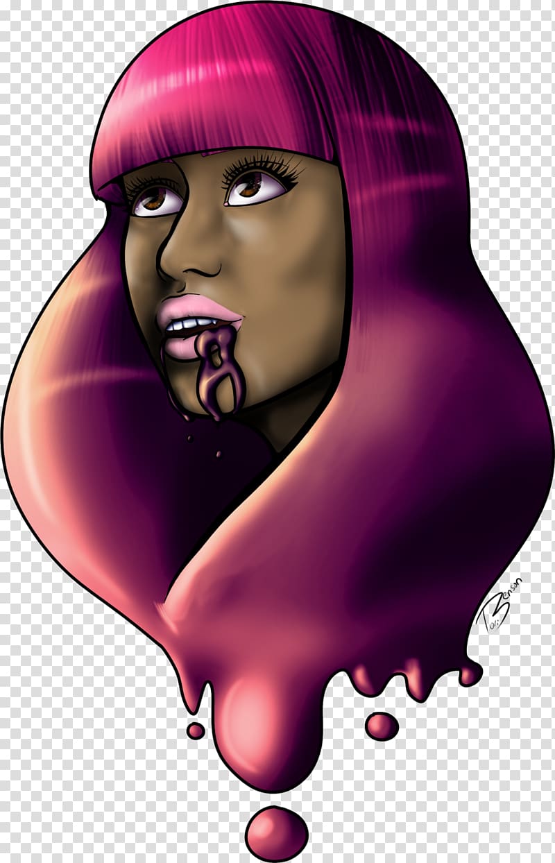 Nicki Minaj Super Bass Nose Mahadeva, nose transparent background PNG clipart