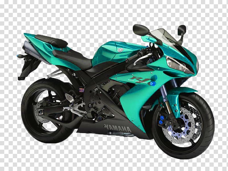 green and gray Yamaha sports bike, Yamaha YZF-R125 Yamaha Motor Company Motorcycle Yamaha YZF600R, Sport motorcycle transparent background PNG clipart