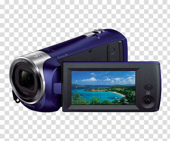 Sony Handycam HDR-CX405 Sony Handycam HDR-CX240 Video Cameras, Digital Enhanced Cordless Telecommunications transparent background PNG clipart