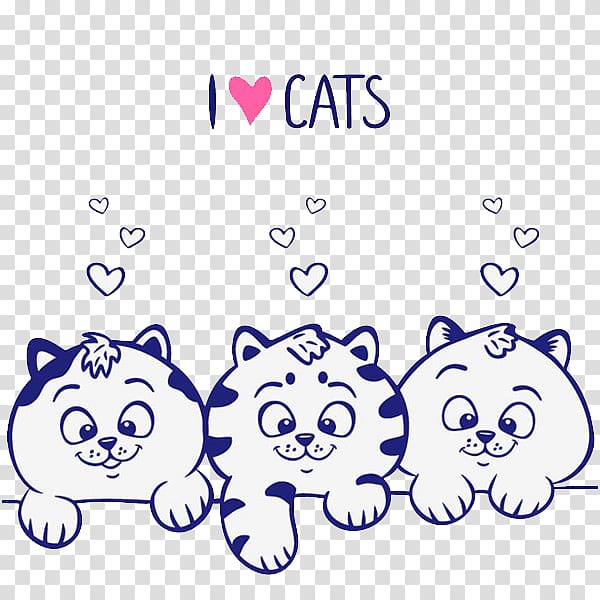 Cat Kitten Cuteness Illustration, Cute cat transparent background PNG clipart