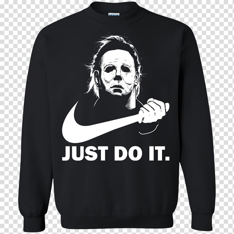 T-shirt Michael Myers Hoodie Halloween, T-shirt transparent background PNG clipart