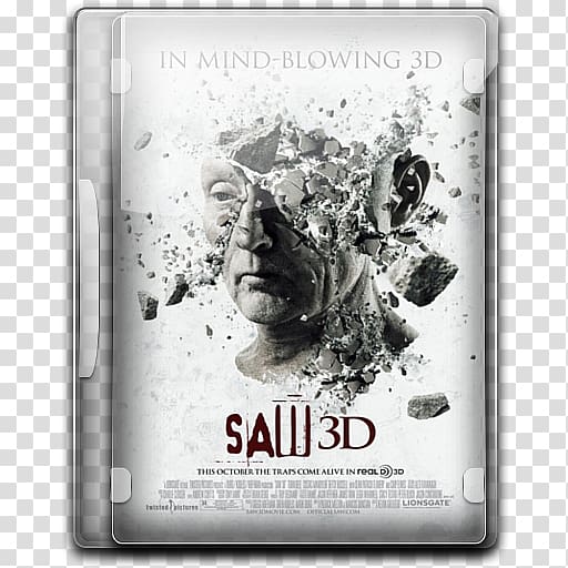 Jigsaw Film poster Film poster, saw transparent background PNG clipart