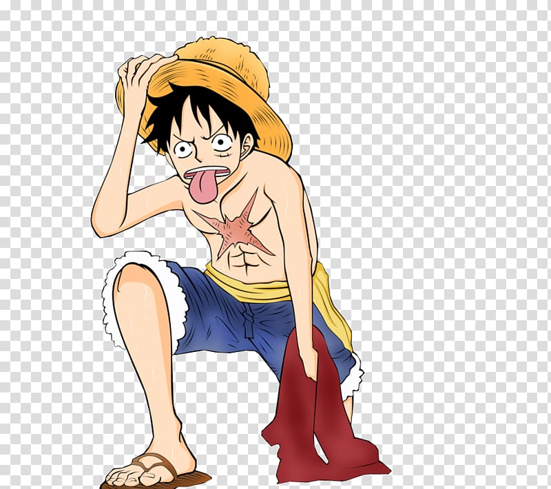 Monkey D. Luffy One Piece Anime , LUFFY transparent background PNG clipart