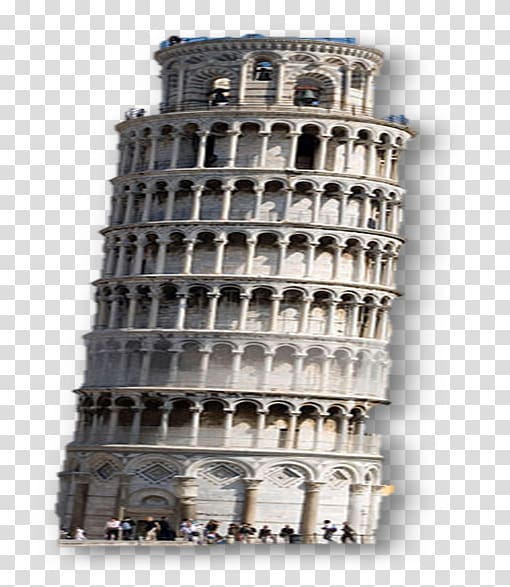 Piazza dei Miracoli Facade Middle Ages Tower Architecture, Leaning Tower of pisa transparent background PNG clipart