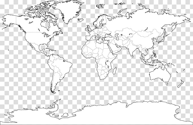 World map Mapa polityczna, Mapamundi transparent background PNG clipart
