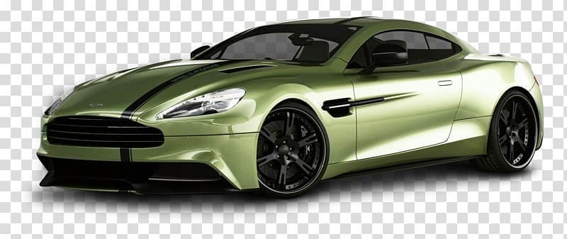 Aston Martin Vanquish Car Aston Martin Vantage 2013 Aston Martin DB9, Aston Martin Vanquish Green Car transparent background PNG clipart