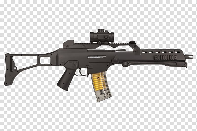 Airsoft Guns Heckler & Koch G36 Firearm Rifle, Heckler Koch G36 transparent background PNG clipart