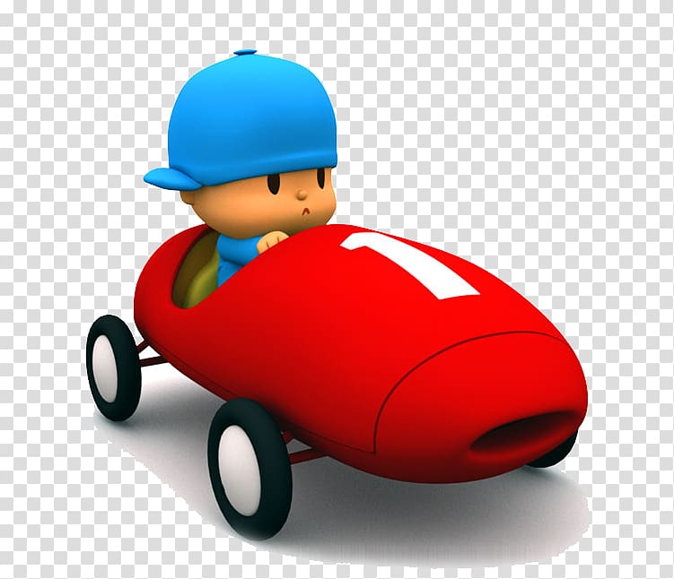 Pocoyo character illustration, Car Jigsaw Puzzle Game Auto racing The Great Race, pocoyo transparent background PNG clipart