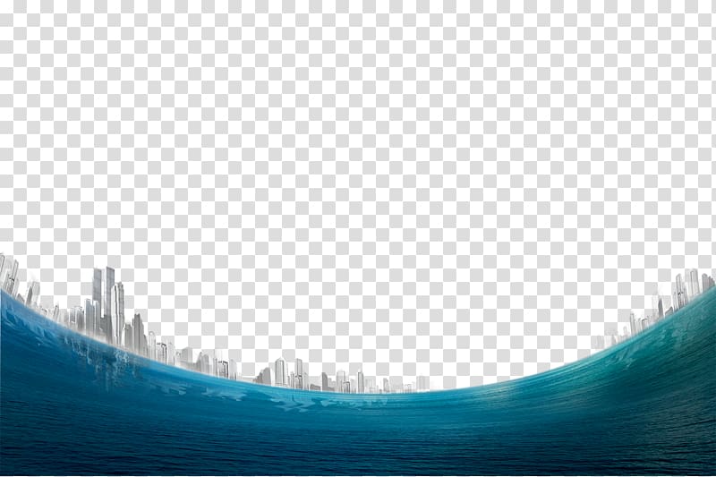 Atmosphere of Earth Information, Blue sea transparent background PNG clipart