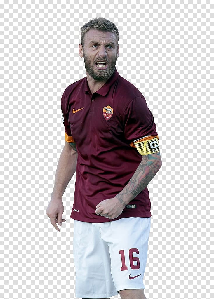 Daniele De Rossi Serie A A.S. Roma Italy Football player, 2018 Fifa World Cup England transparent background PNG clipart
