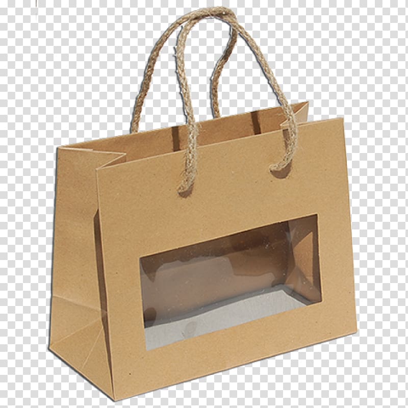 Kraft paper Plastic bag Packaging and labeling Paper bag, Id Pack transparent background PNG clipart