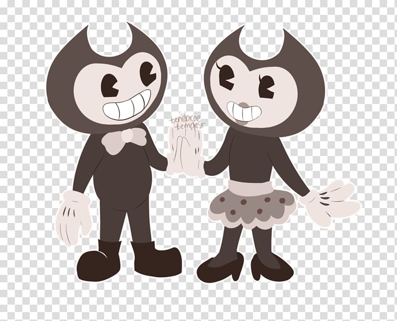Drawing Quick, Draw! Illustration Digital art Bendy and the Ink Machine, discussing transparent background PNG clipart
