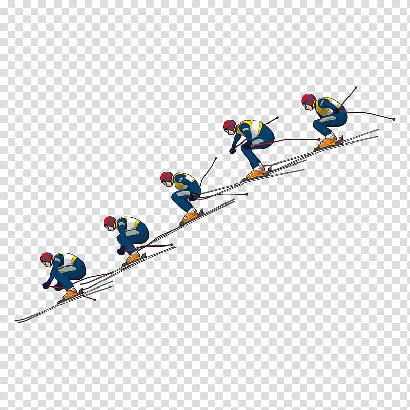 Slalom skiing Sled Winter sport Snow, Skiing transparent background PNG clipart