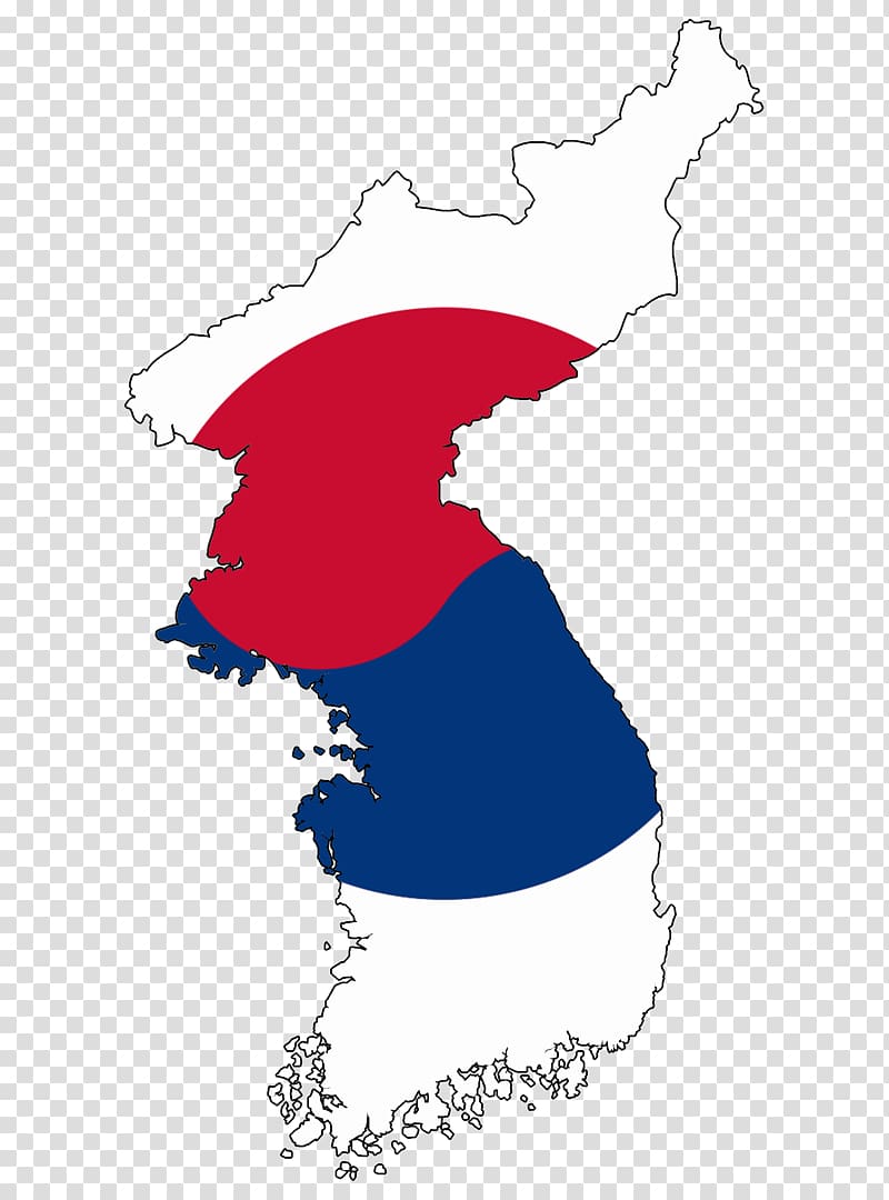 Korea map, Flag of South Korea Korean Empire Map, korean transparent