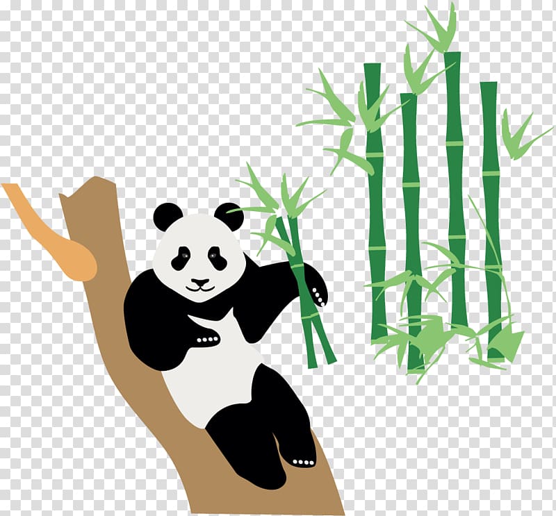 China Japan Icon, Bamboo Panda transparent background PNG clipart
