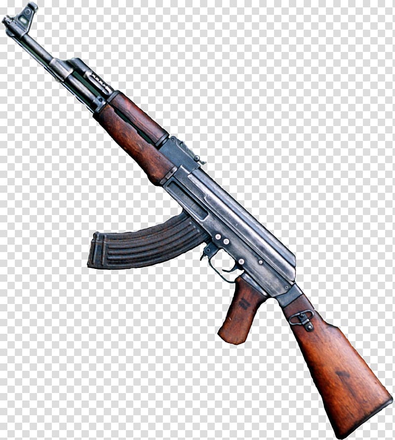 AK-47 Firearm Assault rifle Weapon, ak 47 transparent background PNG clipart