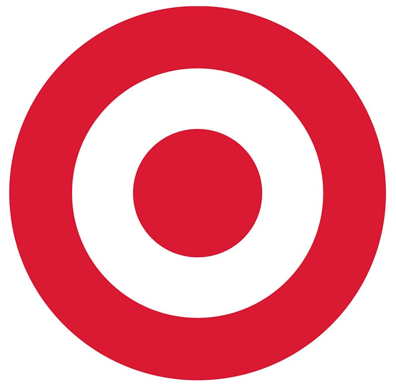 round red and white logo, Roseville Target Corporation Logo Retail Bullseye, Target transparent background PNG clipart
