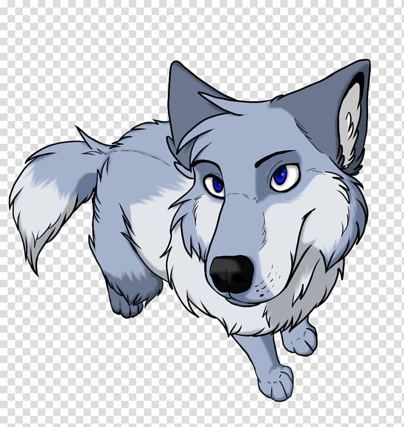 Dog Puppy Baby Wolves Drawing Cuteness, BLUE WOLF transparent background PNG clipart