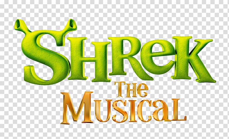 Shrek The Musical Donkey Princess Fiona Musical theatre, Shrek logo transparent background PNG clipart