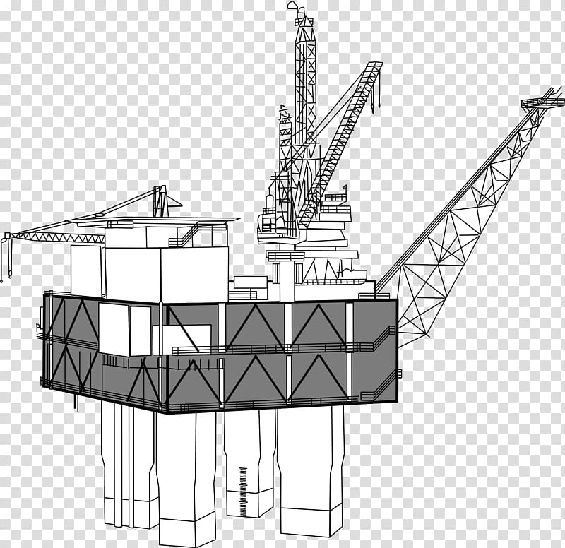 Oil platform Drilling rig Oil well , oil transparent background PNG clipart