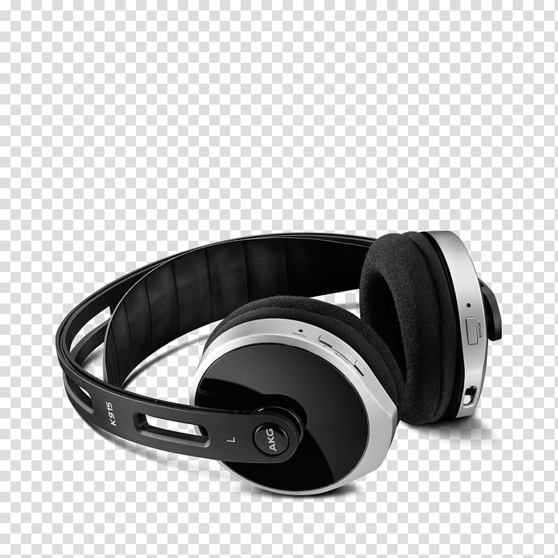 Headphones AKG Acoustics Audio Wireless Stereophonic sound, headphones transparent background PNG clipart