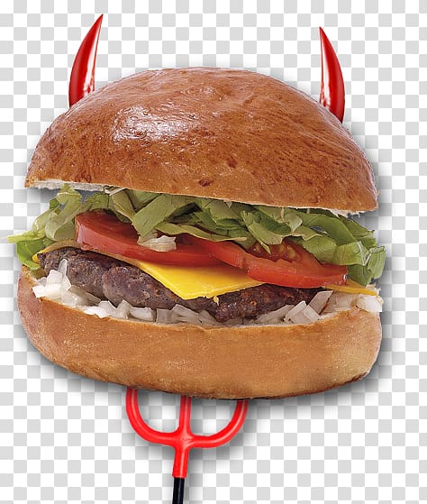 Cheeseburger Buffalo burger Whopper Veggie burger Pan bagnat, spicy burger transparent background PNG clipart