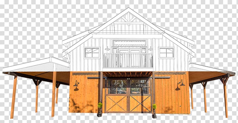 Pole building framing Barn Roof House, pole barn garage plans transparent background PNG clipart
