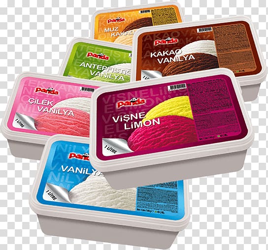 Ice cream Panda Flavor Vanilla Liter, source material transparent background PNG clipart