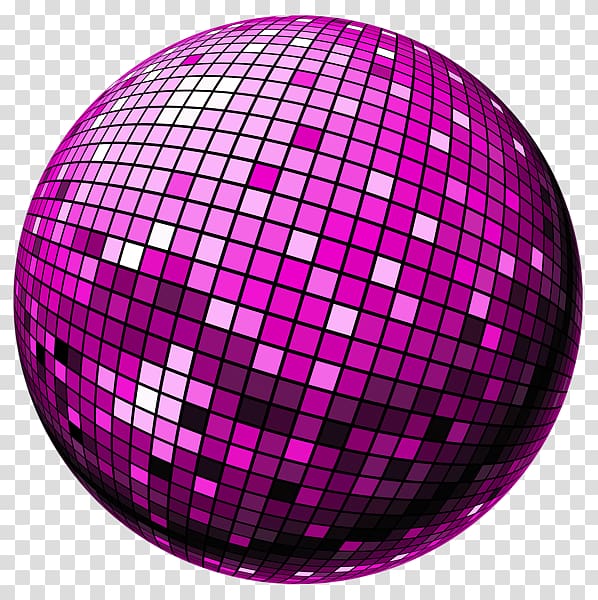 purple and white ball illustration, Disco ball , Purple disco ball transparent background PNG clipart