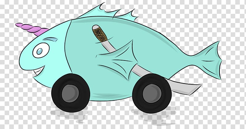 Car Horse Illustration Fish, shopping neon fishes transparent background PNG clipart