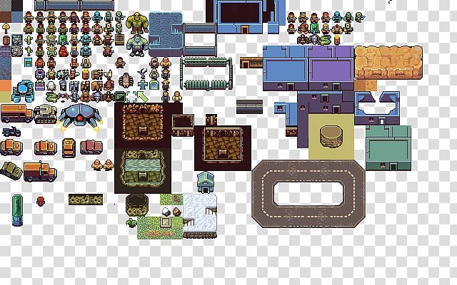Tile-based video game Sprite Post-Apocalyptic fiction 2D computer graphics, unity 2d transparent background PNG clipart