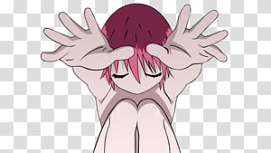 Free: Render anime Elfen Lied Lucy Nyu transparent background PNG clipart 