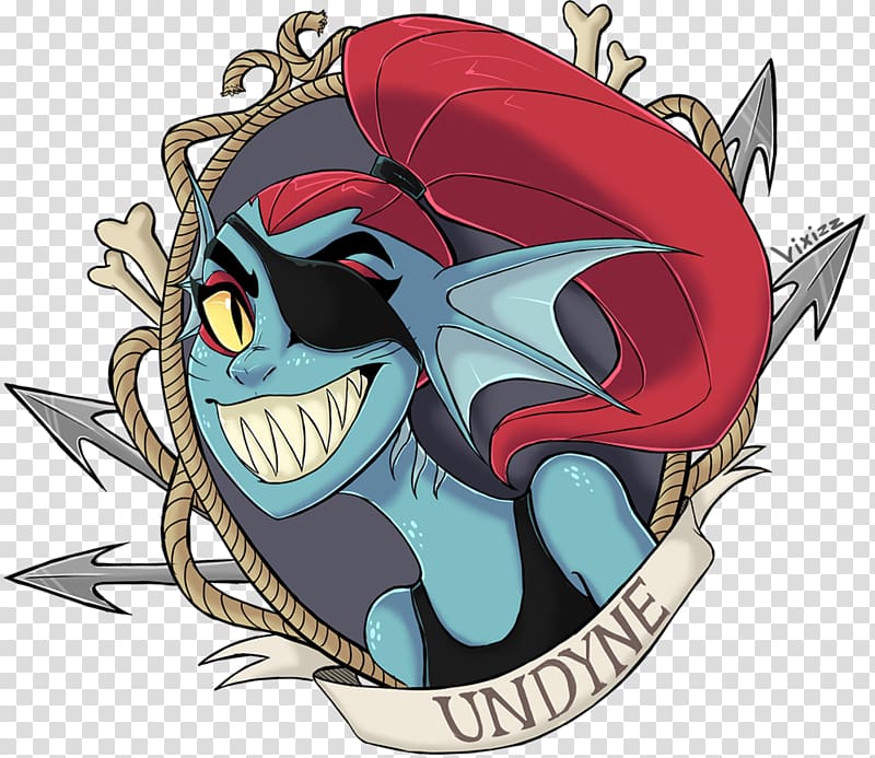 Undertale YouTube Undine Fan art Character, hell transparent background PNG clipart