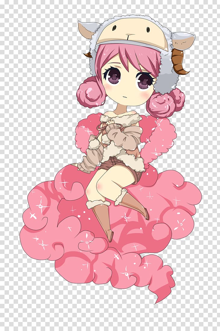 Erza Scarlet Fairy Tail Chibi Aries Television, aries transparent background PNG clipart