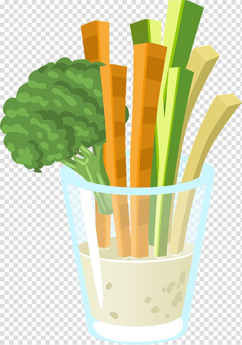 Smoothie Drawing Illustration, Vegetable sticks transparent background PNG clipart