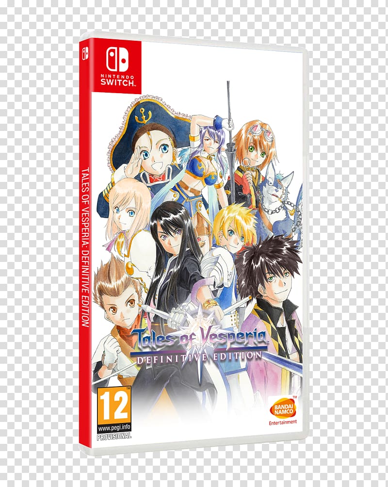 Tales of Vesperia Nintendo Switch Electronic Entertainment Expo 2018 BANDAI NAMCO Entertainment PlayStation 4, tales of vesperia transparent background PNG clipart