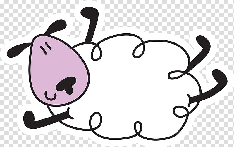 Counting sheep , sheep transparent background PNG clipart