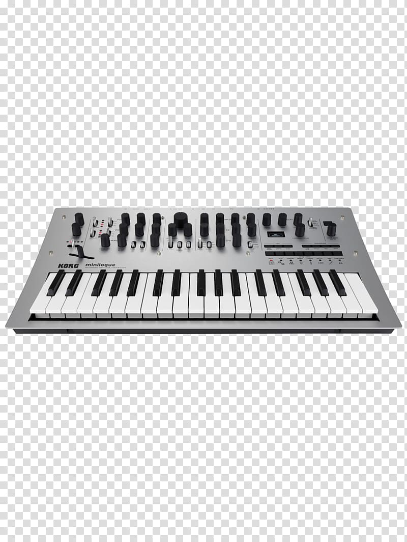 Korg Minilogue NAMM Show Sound Synthesizers Analog synthesizer Polyphony and monophony in instruments, mini synth transparent background PNG clipart