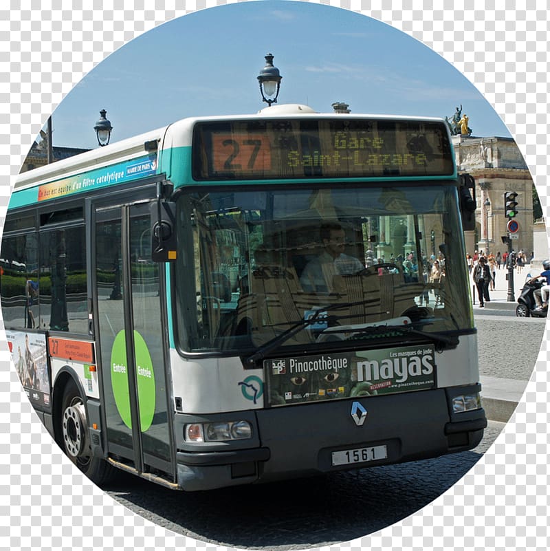 Paris Tour bus service Public transport Villejuif, Paris transparent background PNG clipart