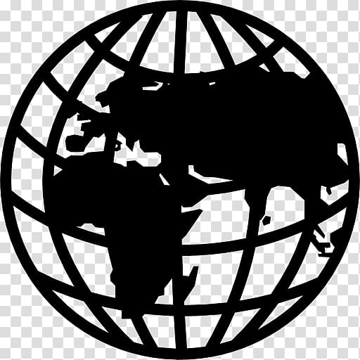 Globe World Earth Grid, continents transparent background PNG clipart