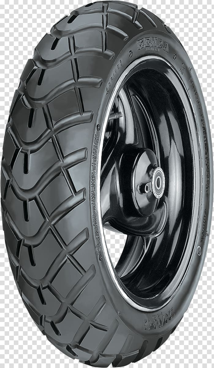 Kenda Rubber Industrial Company Scooter Dual-sport motorcycle Tire, edge of the tread transparent background PNG clipart