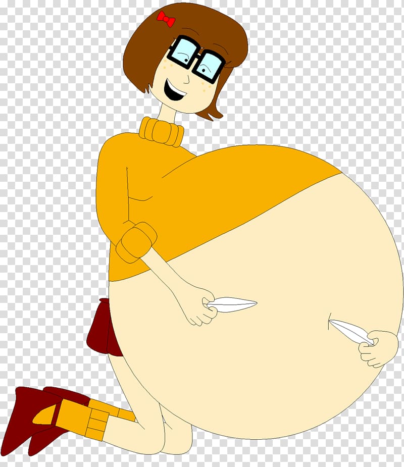 Velma Dinkley Scooby Doo Scooby Snacks Scooby-Doo Cartoon, belly transparent background PNG clipart