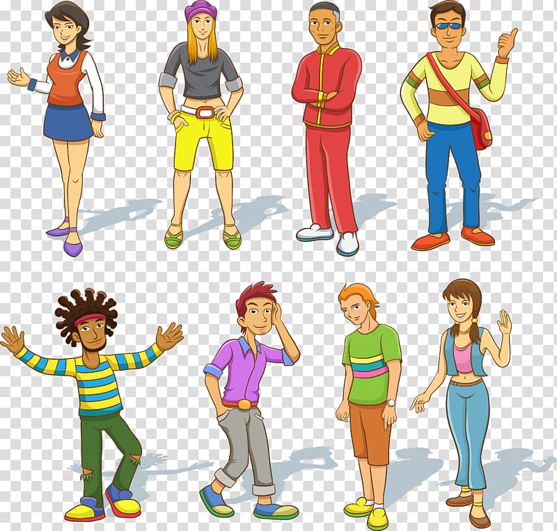 Cartoon Drawing , people cartoon transparent background PNG clipart