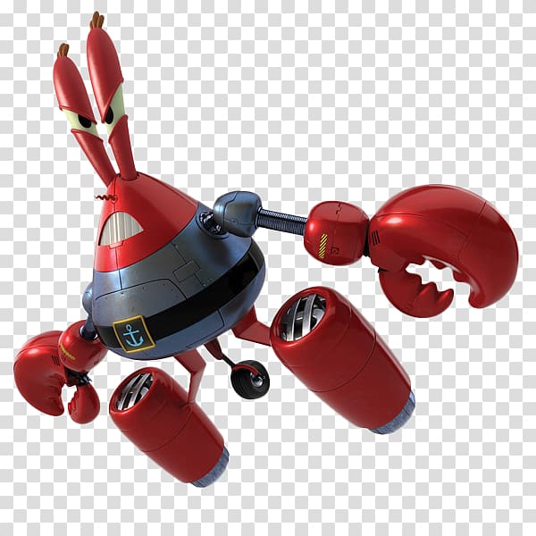 Mr. Krabs SpongeBob SquarePants Patrick Star Plankton and Karen Film, Angry robotic crab boss transparent background PNG clipart