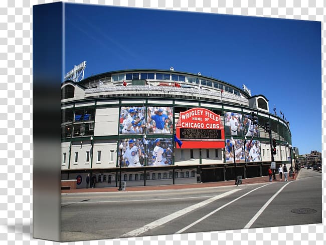 Wrigley Field Chicago Cubs Stadium Baseball, wrigley field transparent background PNG clipart