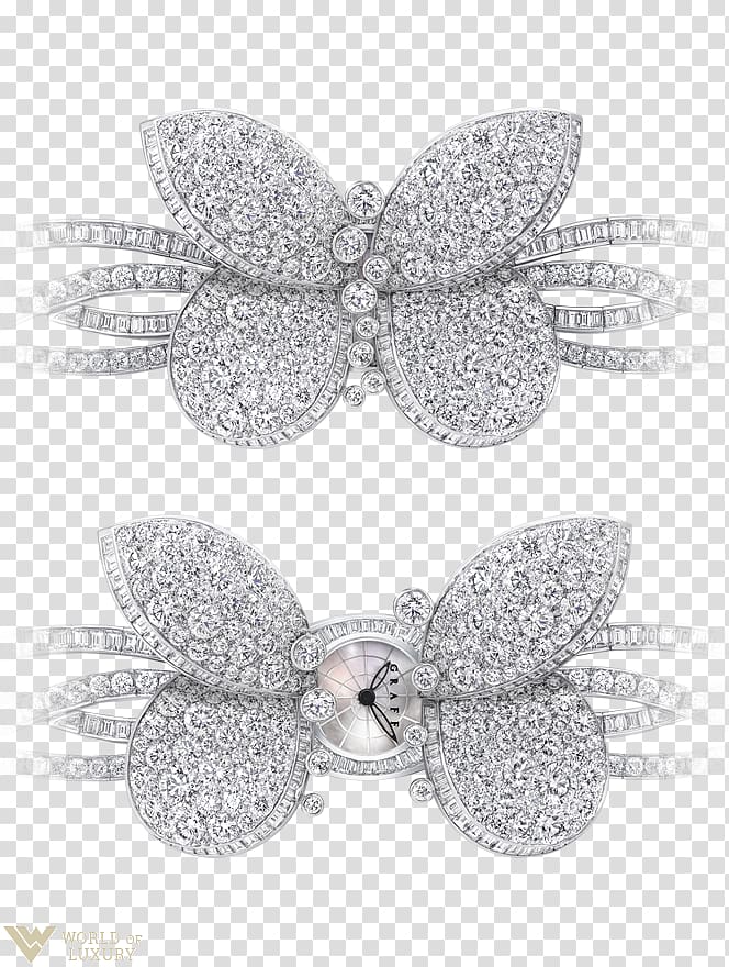Butterfly Graff Diamonds Brooch Jewellery, butterfly transparent background PNG clipart