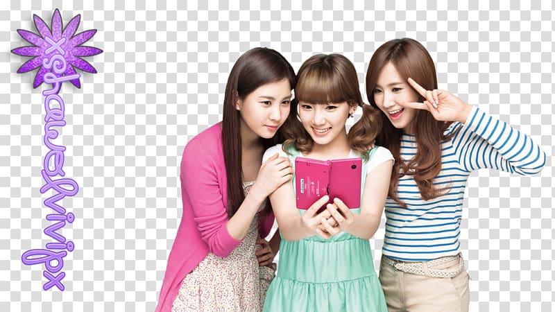 South Korea Girls\' Generation Nintendo DSi, girls generation transparent background PNG clipart
