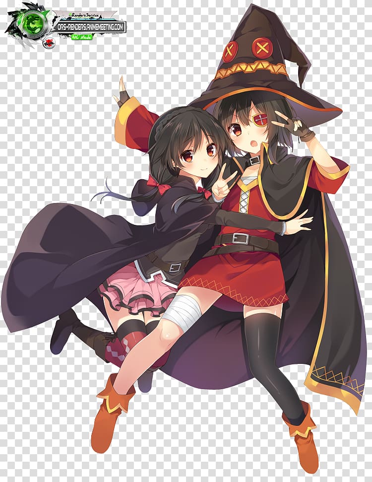 KonoSuba Anime Studio Deen Manga, Anime transparent background PNG clipart