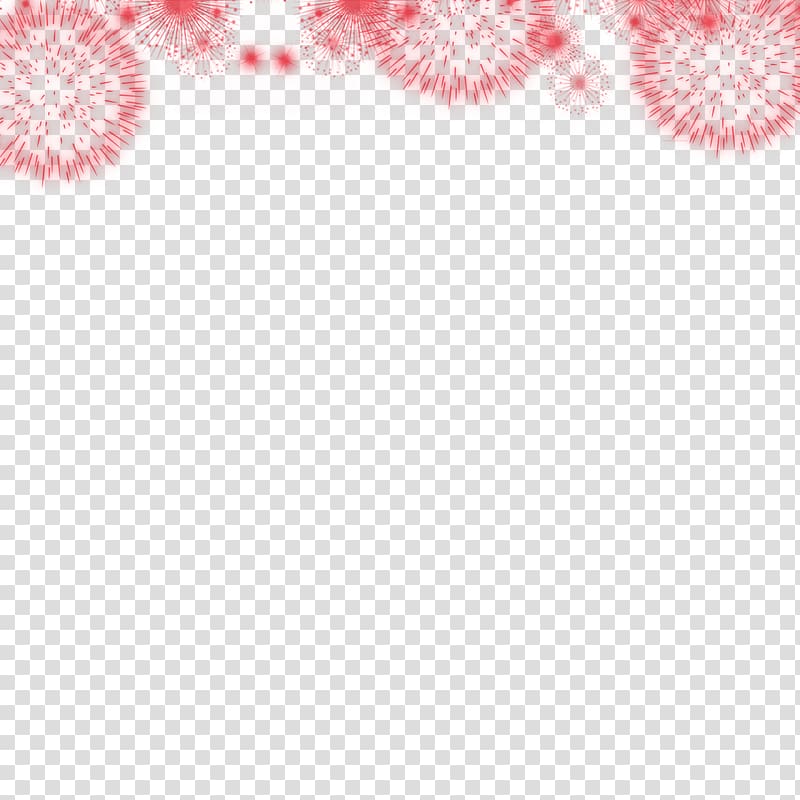 Textile Petal Pattern, Red Rocket transparent background PNG clipart